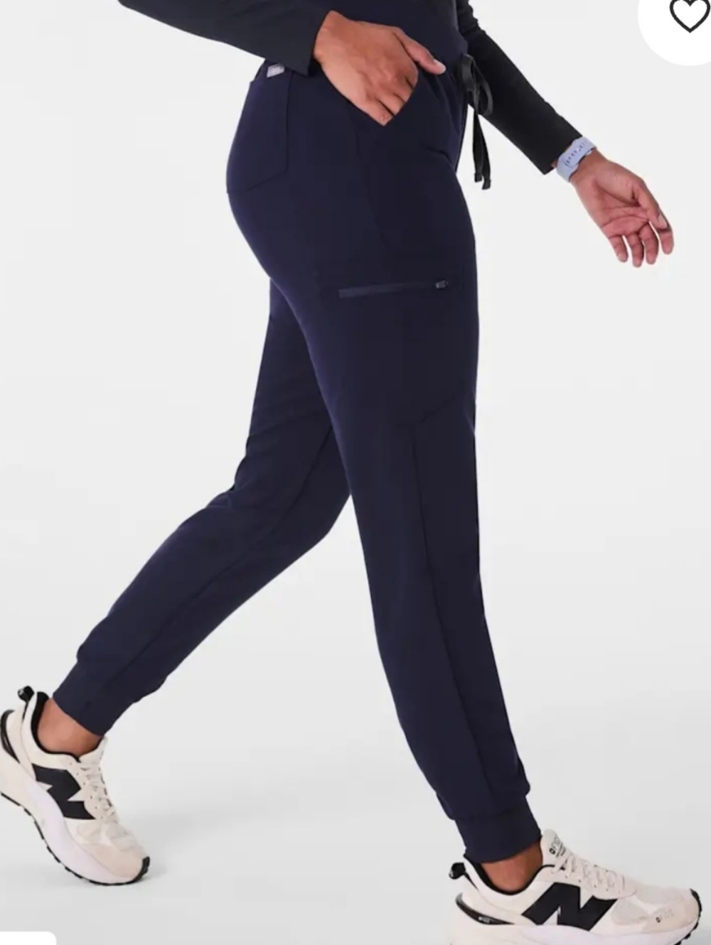 FIGS Zamora Navy Scrub Jogger Pants